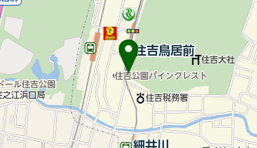 住吉大社駐車場」(大阪市住吉区-駐車場-〒558-0045)の地図