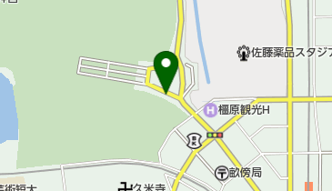 橿原神宮駐車場の地図画像