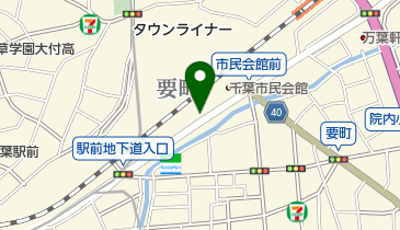 要町駐車場の地図画像