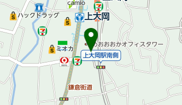 ゆめおおおか地下駐車場の地図画像