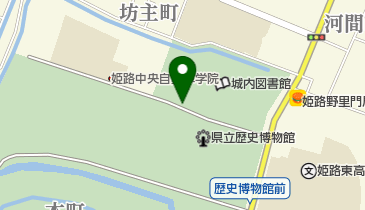 城の北駐車場の地図画像