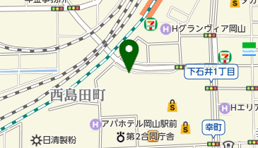市営駅南駐車場の地図画像
