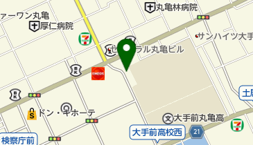 大手町第一駐車場の地図画像