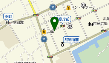 大手町西駐車場の地図画像