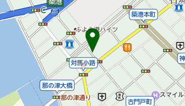 博多プレイス駐車場の地図画像