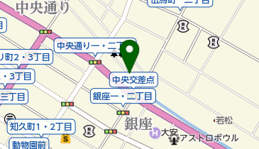 飯田市営中央駐車場の地図画像