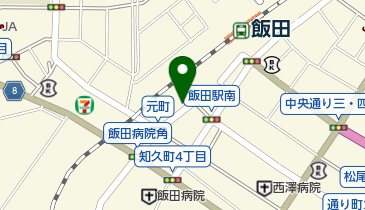 飯田市営飯田駅駐車場の地図画像