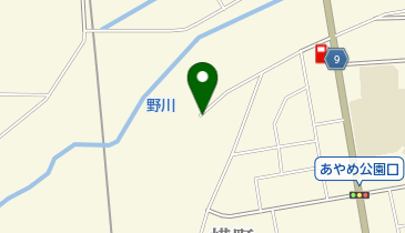 長井あやめ公園北口駐車場の地図画像