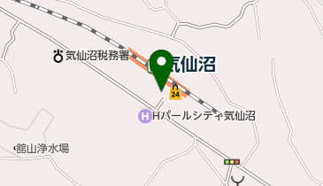 気仙沼市気仙沼駅前駐車場の地図画像