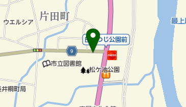 松ヶ池公園(白つつじ公園)駐車場の地図画像