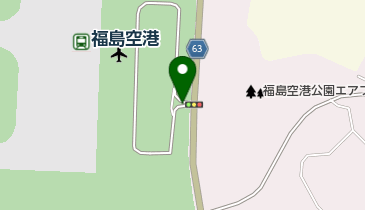 福島空港南駐車場の地図画像