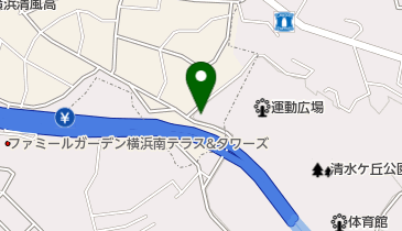 清水ヶ丘公園第3駐車場の地図画像