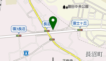 長沼町第二自動車駐車場の地図画像
