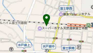 富士市水戸島元町駐車場の地図画像