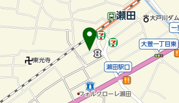 萱野神社立体駐車場の地図画像