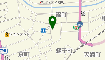 浜田市栄町駐車場の地図画像