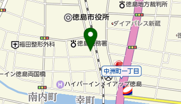 ホテル千秋閣駐車場の地図画像