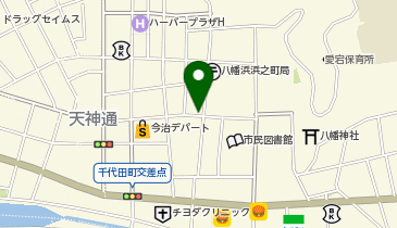 八幡浜市市営中央駐車場の地図画像