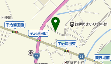 内宮B2駐車場の地図画像