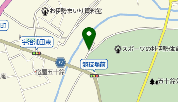 内宮B6駐車場の地図画像