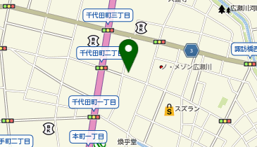 前橋中央駐車場の地図画像
