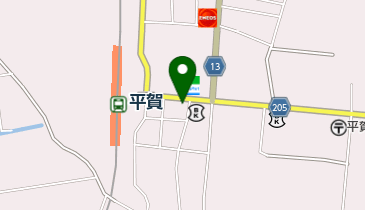 平川市駅前駐車場の地図画像