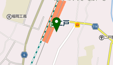 二戸駅東口駐車場の地図画像