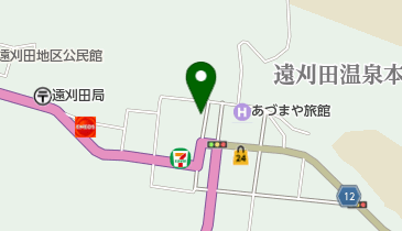 遠刈田無料駐車場の地図画像