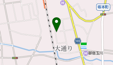 花巻駅南第2駐車場の地図画像
