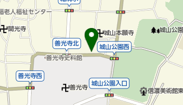 善光寺第3駐車場の地図画像
