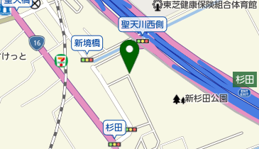新杉田公園駐車場の地図画像