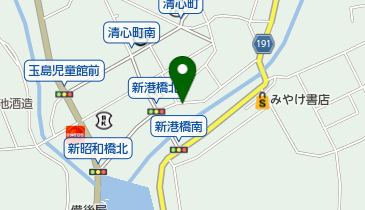 倉敷市玉島中央町第2駐車場の地図画像