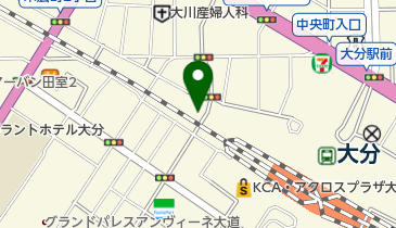 JRおおいたシティ第3駐車場の地図画像