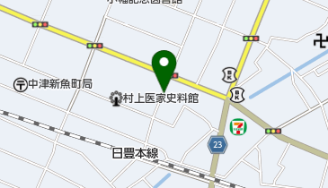 中津市営新博多町駐車場の地図画像