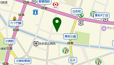 赤司廣楽園有料駐車場第2の地図画像