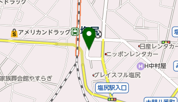 塩尻市塩尻駅西広場駐車場の地図画像