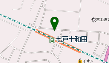 七戸十和田駅北口第2駐車場の地図画像