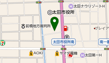 群馬県太田市浜町の駐車場一覧 Navitime