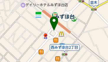 みずほ台駅西口市立自動車駐車場の地図画像