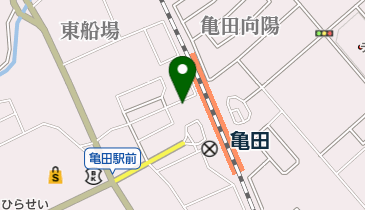 亀田駅西口駐車場 新潟市江南区 駐車場 950 0163 の地図 アクセス 地点情報 Navitime