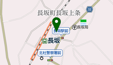 長坂駅前駐車場の地図画像