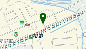 愛野駅前北駐車場の地図画像