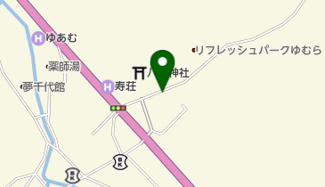 新温泉町営東駐車場の地図画像