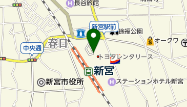 新宮駅東市営駐車場 はまゆうの地図画像