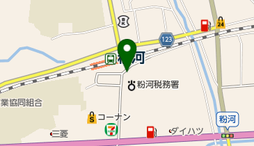 紀の川市営第2駐車場の地図画像