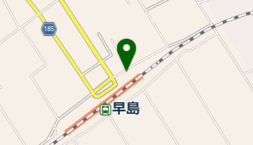 早島町営第二駅前駐車場の地図画像