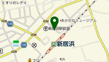 新居浜駅前駐車場の地図画像