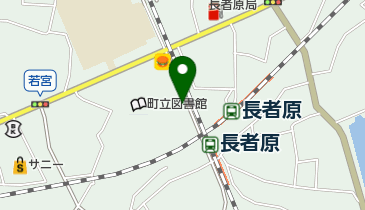 長者原駅西駐車場の地図画像