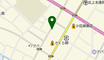 北上市営本通り駐車場(東館)の地図画像