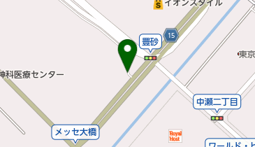 幕張メッセ駐車場の地図画像